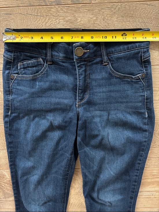 Democracy “Ab”Solution Bootcut Denim Blue Jeans, Women’s Size 4 Petite (4P) - Picture 4 of 7